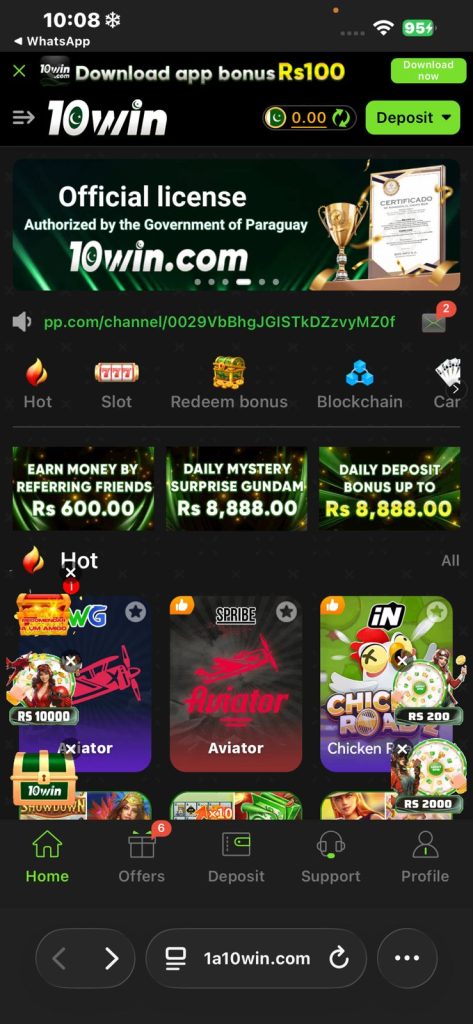 10Win Game APK Download Latest Version